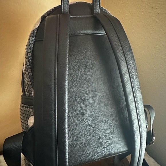 Disney Polka Dot Backpack with Red Minnie Bow and Ears - Picture 3 of 6